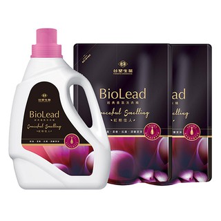 《台塑生醫》BioLead經典香氛洗衣精 紅粉佳人2kg瓶裝/1.8kg補充包