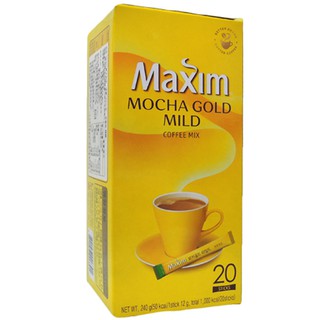 韓國 Maxim 摩卡咖啡(12gx20入)【小三美日】即溶咖啡 D006391|