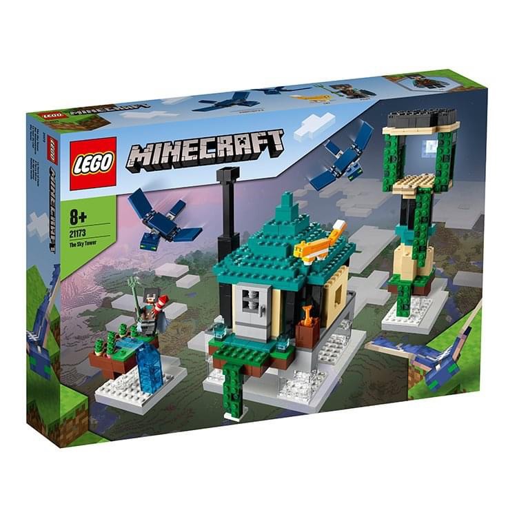 ||一直玩|| LEGO 21173 The Sky Tower (Minecraft)