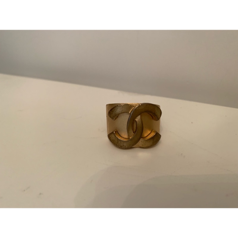 Chanel 大logo 金戒指