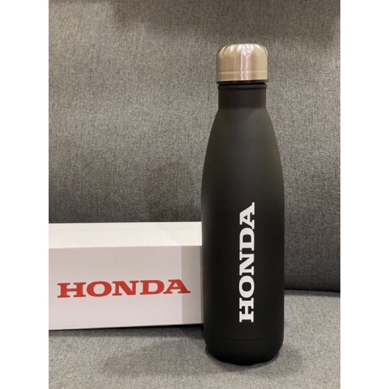 HONDA 500ml 雙層真空不鏽鋼可樂瓶 保溫水壺 （全新）