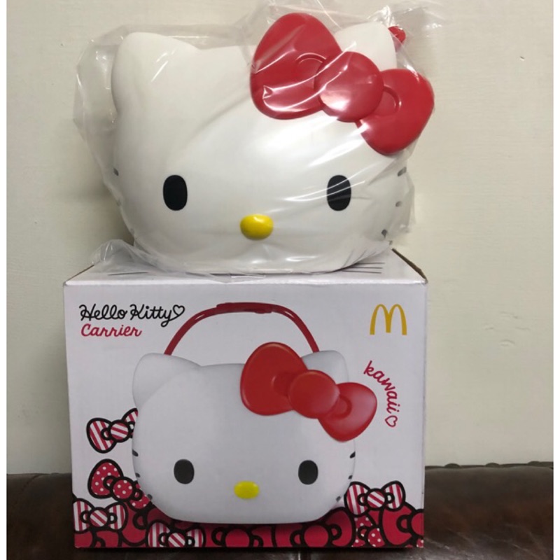 現貨 麥當勞 Hello Kitty 車用置物盒 手提籃 置物籃