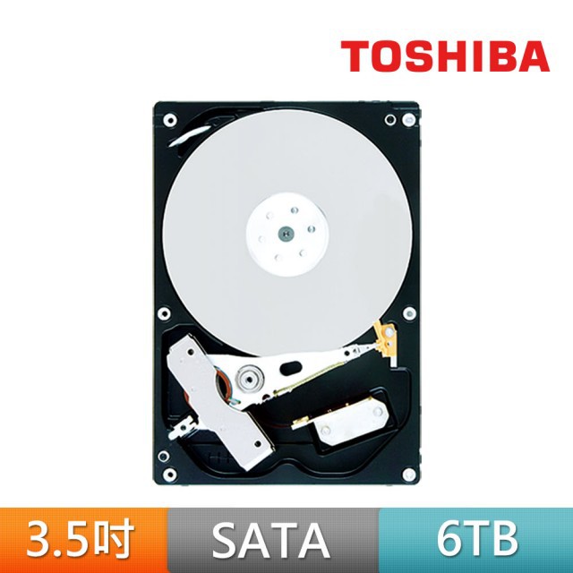Toshiba 6TB 3.5吋 傳統硬碟 MD04ACA600