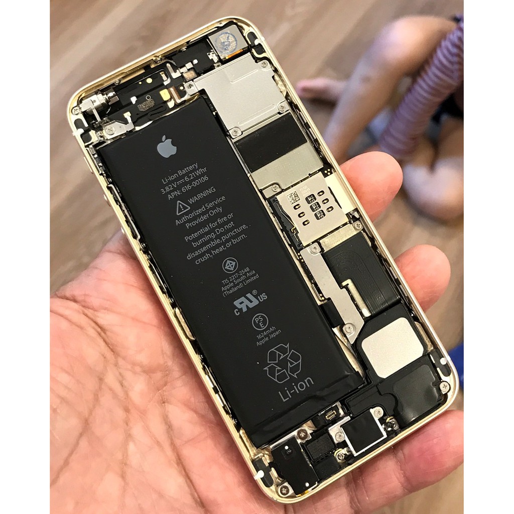 iPhone SE 64G金色 零件機 遊戲機 原廠配件 功能正常