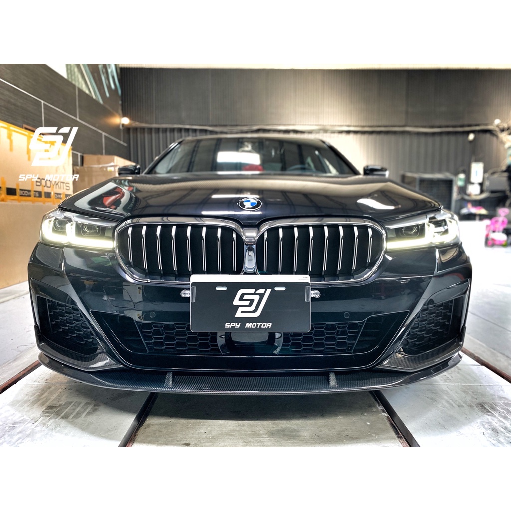 【SPY MOTOR】BMW G30 G31 LCI M版保桿專用 碳纖維前下巴