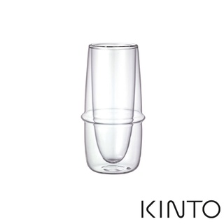 伴桌｜KINTO KRONOS 雙層玻璃香檳杯 160ml 雙層玻璃杯