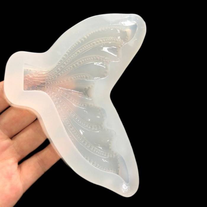 【捷運江翠站】🔆現貨🔆👍 美人魚尾巴魚鱗(大款模具)全鏡面矽膠模具
