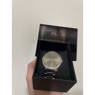 Calvin Klein鋼錶 手錶 ck手錶 ck鋼錶 鐵灰表面K2G21161 ck石英鋼錶
