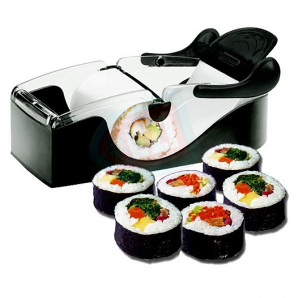 【現貨】吃貨必備完美的卷壽司製造滾筒機 DIY卷壽司機做壽司器紫菜包飯廚房工具模具