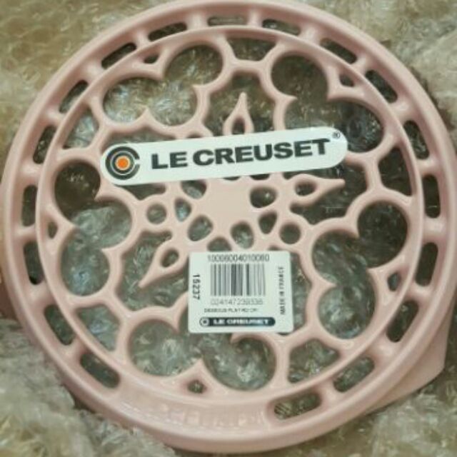 Le creuset 鑄鐵鍋架（雪紡粉）