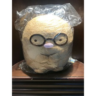 [正版]角落生物 娃娃 炸豬排 娃娃 18吋 玩偶 角落小夥伴 豬排 絨毛坐姿款 戴眼鏡 大娃娃 抱枕 靠墊 靠枕