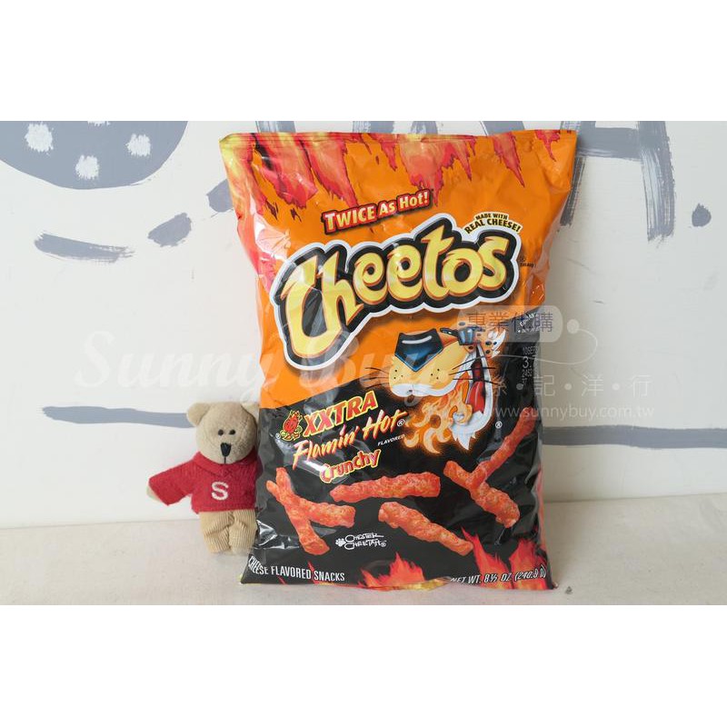 【Sunny Buy寶貝館】◎現貨◎美國 Cheetos 奇多 極辣口味玉米棒 240.9g