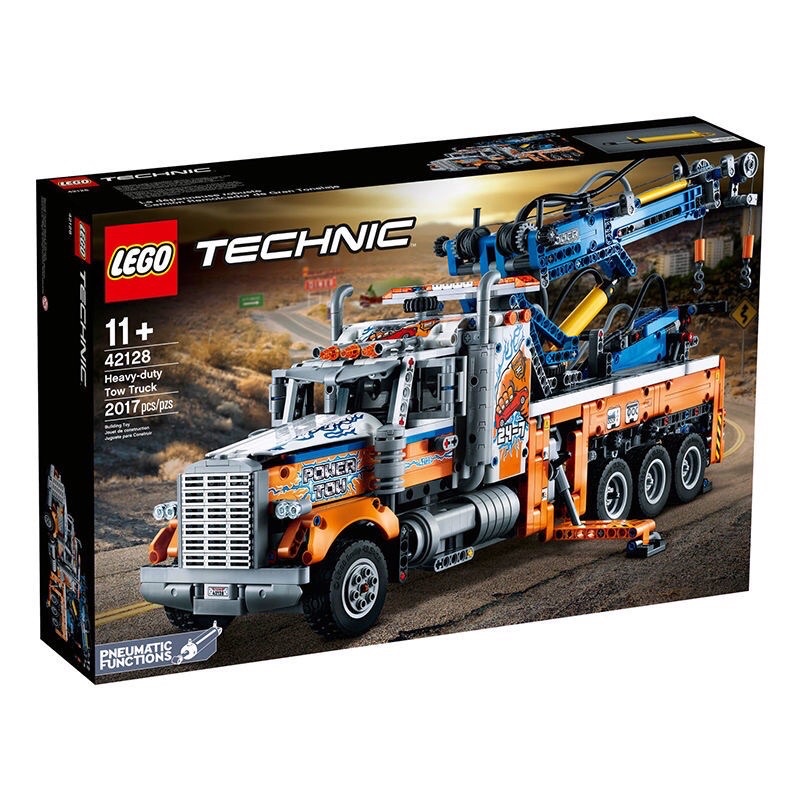 樂高 42128 科技 系列 重型 拖吊 卡車 汽車 吊車 北市可面交 LEGO technic heavy truck