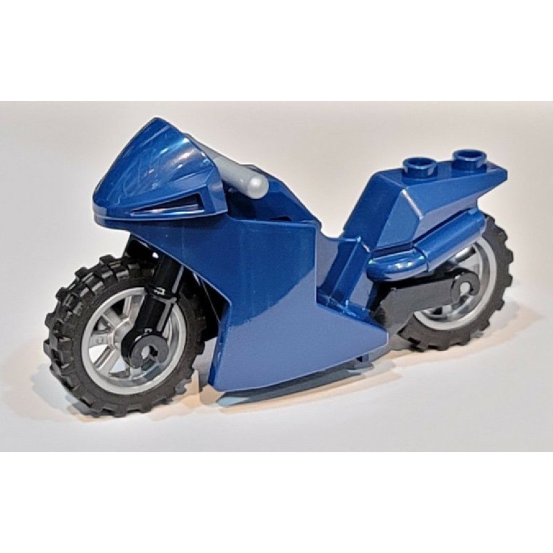 【台中翔智積木】LEGO 樂高 深藍色 摩托車 重機 機車 motorcycle