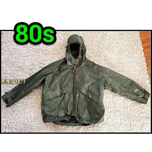【旅人 tai 】早期國外帶回~古著vintage 80年代美軍制式公發parka防風雨衣軍夾克。檢 防曬 潮濕 多用途