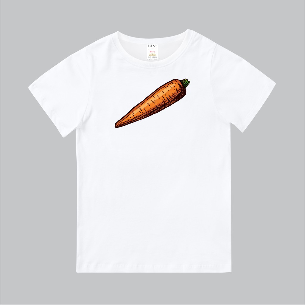 T365 MIT 親子裝 T恤 童裝 情侶裝 T-shirt 短T 水果 FRUIT 紅蘿蔔 carrot