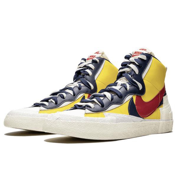 sacai nike blazer yellow