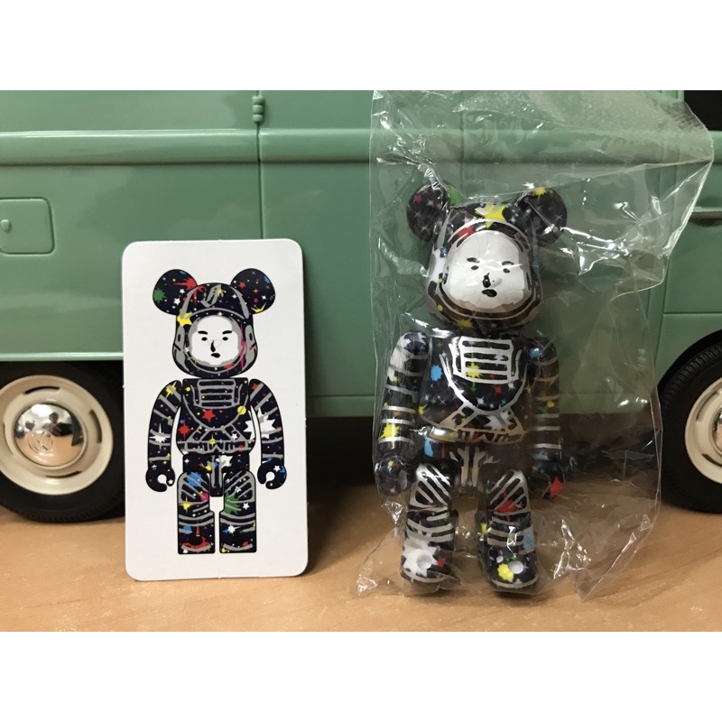 「已售」MEDICOM TOY BE@RBRICK 100%  41代 BBC 太空人