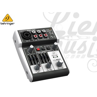 『立恩樂器』免運分期 Behringer XENYX 302USB Interface 混音器 錄音介面 302 USB