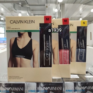 24H出貨•costco好市多代購CK女無鋼圈內衣兩件組CALVIN KLEIN凱文克萊運動型內衣兩入組S-XL