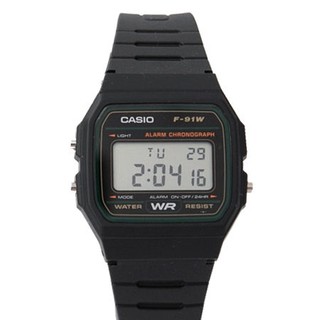 CASIO卡西歐方型綠框多功能電子錶【NE1862】