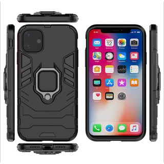 iphone11pro max黑豹指環支架手機殼 蘋果11車載防摔套11 PRO