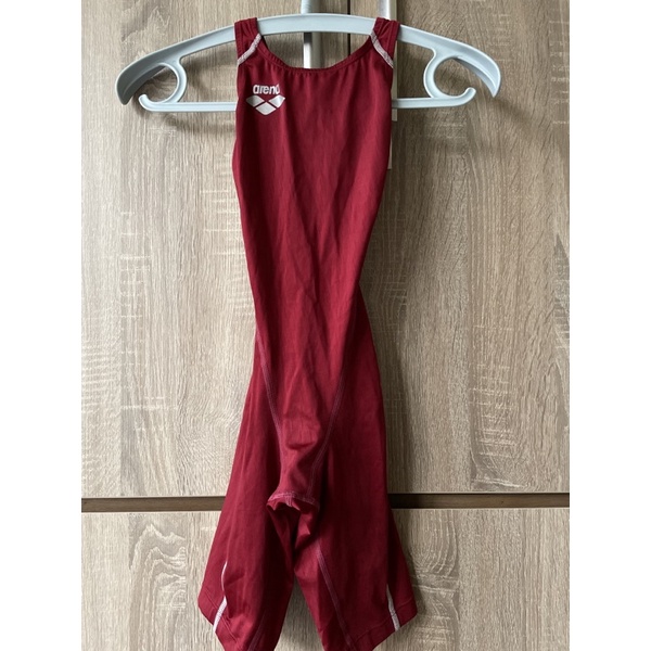 arena女生競賽款泳衣ss 號 紅色