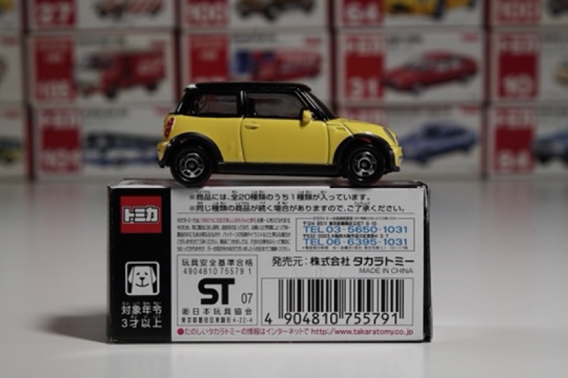 Tomica 抽抽樂x 第10彈mini Cooper 德國 蝦皮購物