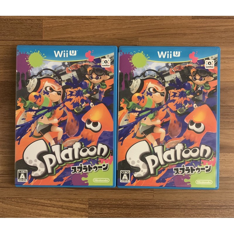 Wiiu Wii U 正版遊戲片原版光碟漆彈大戰漆彈大作戰日文版日版二手片 蝦皮購物