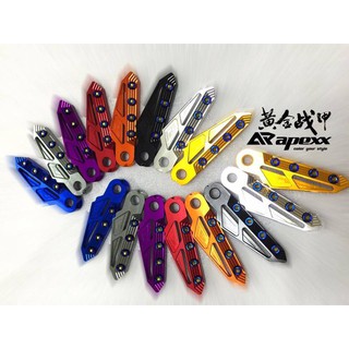 MK精品 APEXX 鍍鈦 飛旋踏板 腳踏板 飛炫踏板 陽極 勁戰 新勁戰 三 四 代 FORC SMAX