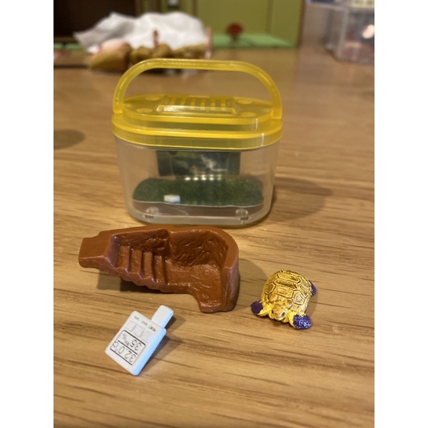 絕版扭蛋烏龜飼養箱玩具(保留給mmm)