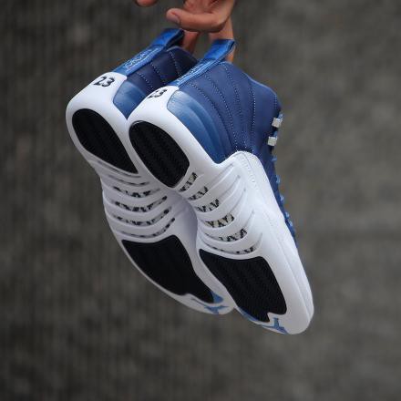 柯拔 Air Jordan 12 Indigo 130690-404 男女鞋 AJ12 海軍藍 籃球鞋