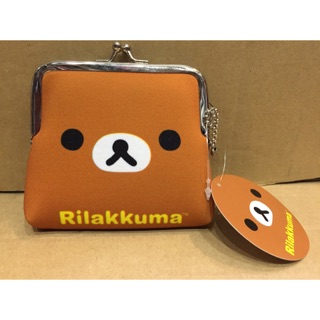 ［變身館日本服飾］～SAN-X～RILAKKUMA～拉拉熊～零錢包～證件～泡綿材質～日本購入~全新商品～現品~~出清價