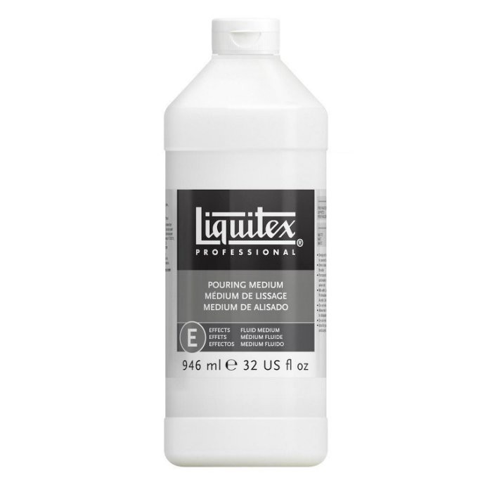 板橋酷酷姐美術 美國🇺🇸麗可得 liquitex pouring medium 亮光潑灑媒劑946ml