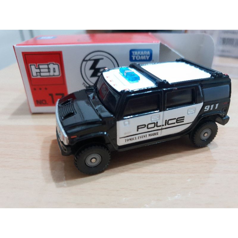 Tomica Event Model no.17 Hummer H2 Police 會場車17 悍馬 警車