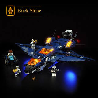 現貨【BRICK SHINE】【燈組】無主體 適用 樂高 LEGO 76126 昆式戰機 全新未拆 BS燈組