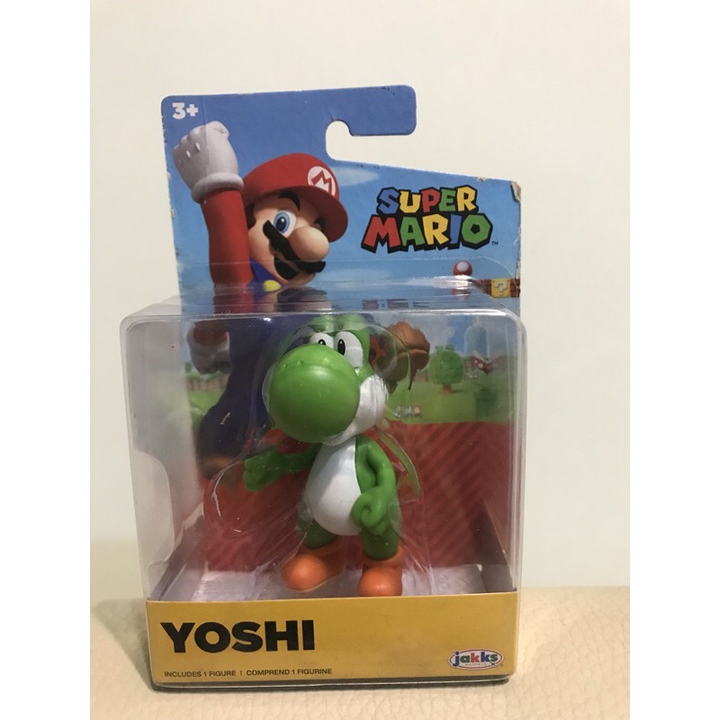 (八怪 現貨) 任天堂 瑪利歐 2.5吋公仔 MARIO 耀西 Yoshi（盒損）