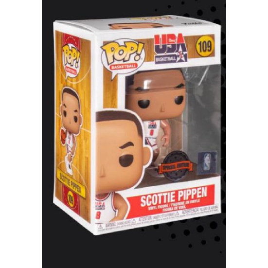 柴寶趣 FUNKO POP 109 皮朋 SCOTTIE PIPPEN 美國明星隊 夢之隊 1992 NBA 美國職籃