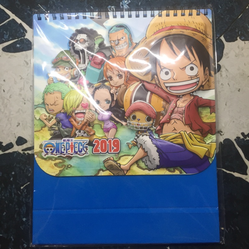 全新現貨 代理版白證海賊王19 3d立體年曆航海王one Piece Toei 東映月曆日曆 蝦皮購物