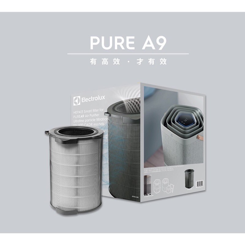 Electrolux伊萊克斯 Pure A9(PA91-606) 專用HEPA13級抗菌濾網 EFDCLN6