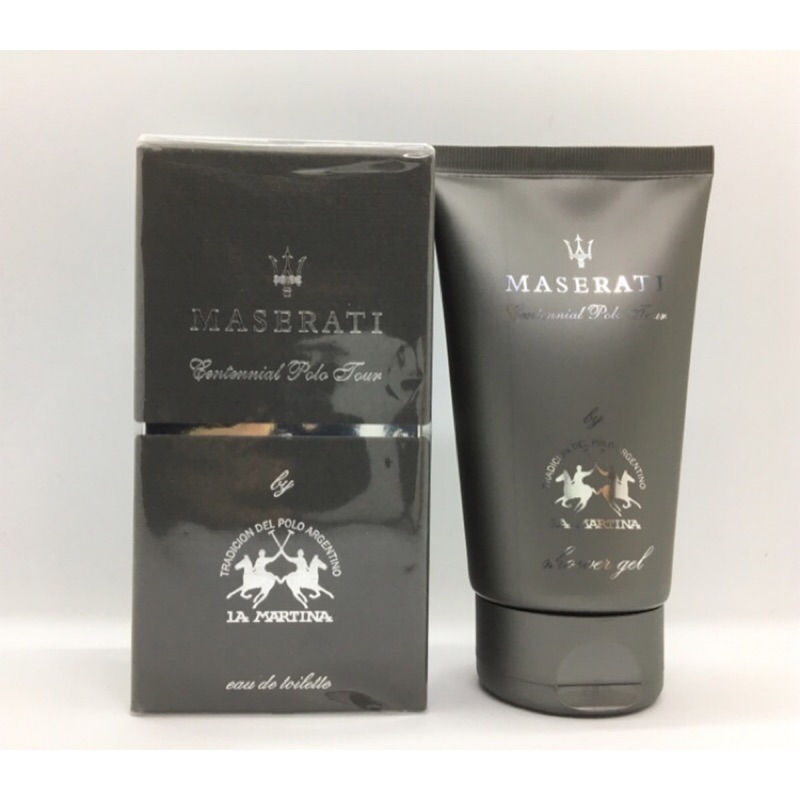 瑪莎拉蒂Maserati 海神榮耀男性淡香水100ml +沐浴精 150ml