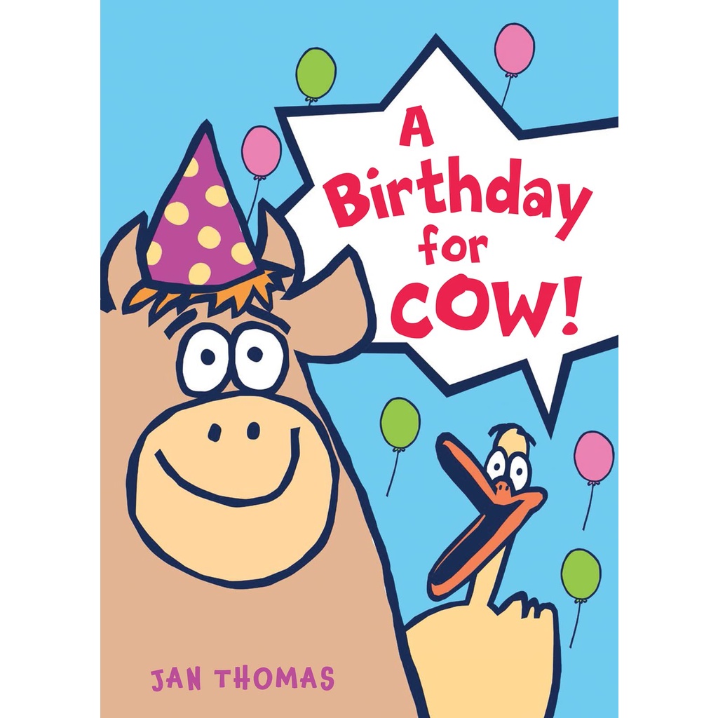 A BIRTHDAY FOR COW! 牛牛的生日蛋糕 (精裝書)