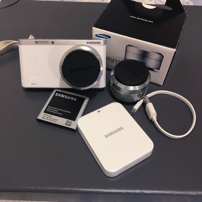 Samsung NX mini 微單眼相機(白色)/二手