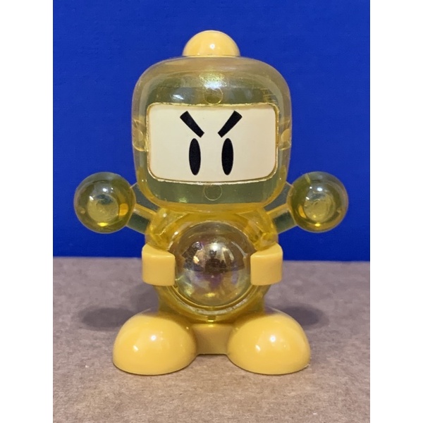 彈珠超人-透明黃-非戰鬥彈珠人瓶蓋人爆球連發轟烈