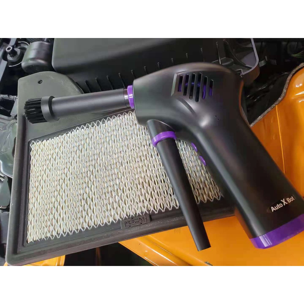 [Autoxbot]手持無線吹塵機 引擎室清潔吹風機 空氣濾芯濾網清潔機 車室清潔 洗車吹風機 灰塵處理 多肉吹水機