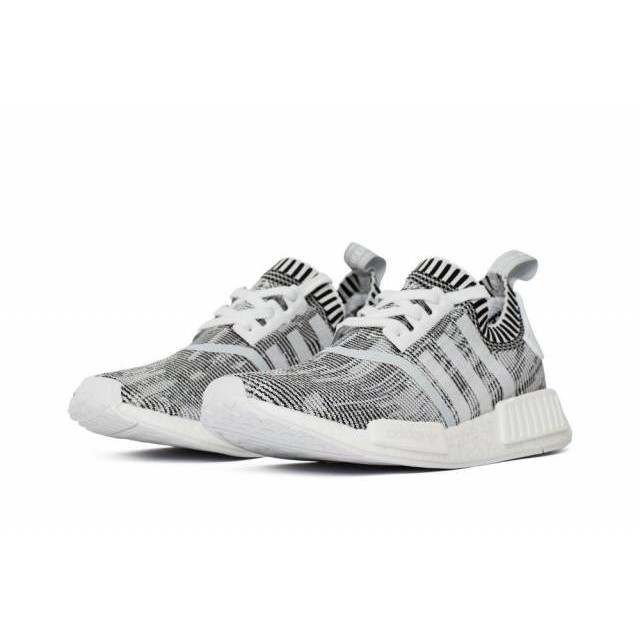 Adidas NMD R1 PK 編織 白灰 斑馬 BY1911 現貨US6.5/11.5