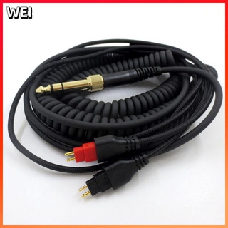 【現貨】工廠批發森海HD580 HD600 HD650 HD660S彈簧耳機音頻線材 耳機線 耳機升級線