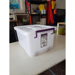 小毛收納『臺灣製 大詠D300 SS滑輪整理箱13L附上蓋』含稅開發票 塑膠收納箱 掀蓋置物箱 HOUSE好室喵