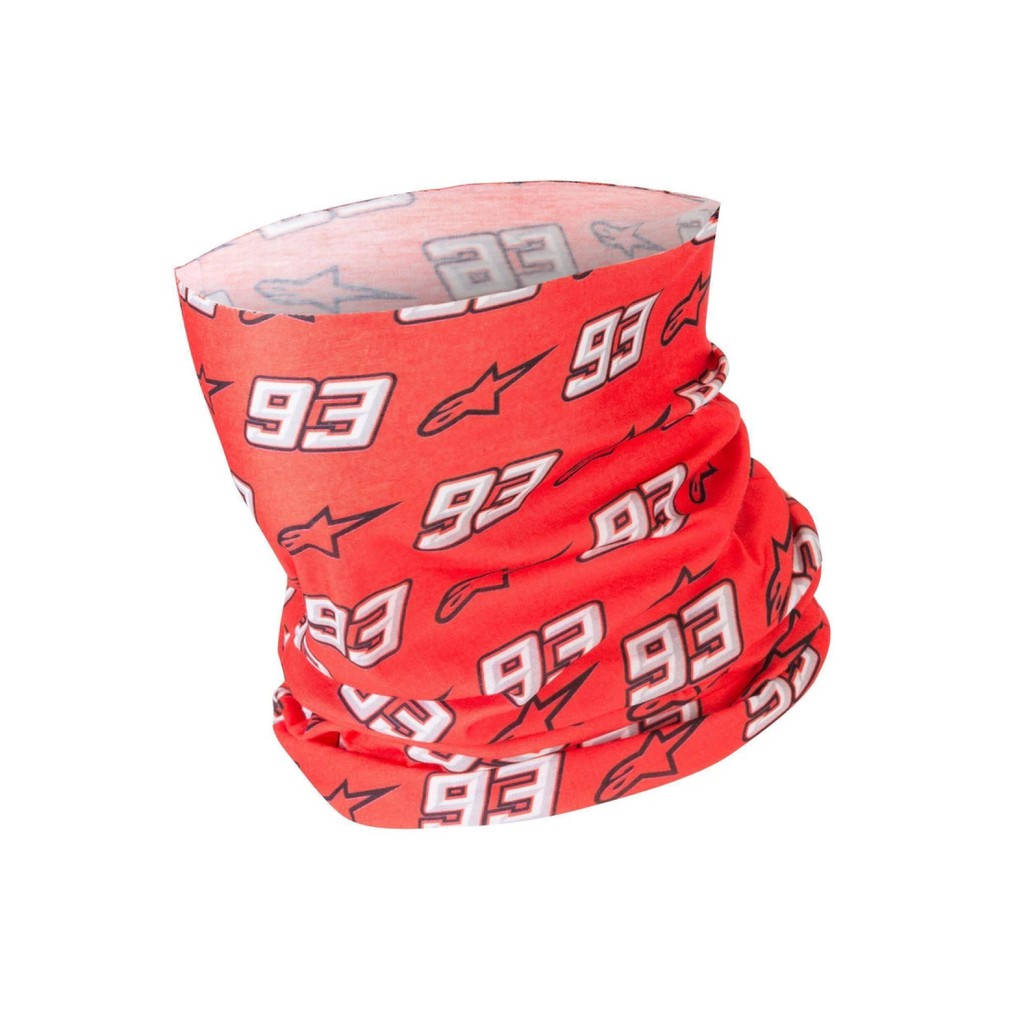 安信 | Alpinestars 頭巾 MM93 Neck Tube 紅白 百變頭巾 頸巾 頭套 防風 A星