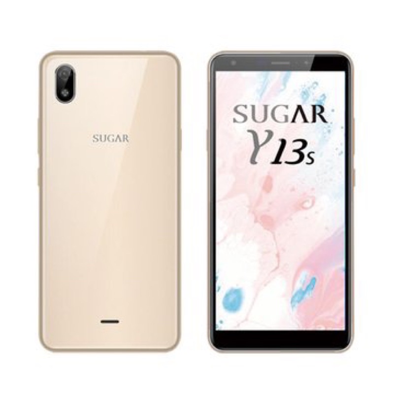 全新（含保固）SUGAR 糖果 Y13s(2G/32G)-伯爵金 智慧手機